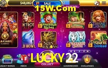Campos de e-mail e senha na entrada da conta LUCKY22